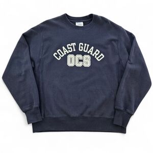 Champion Reverse Weave Coast Guard OCS Navy Sweatshirt Men’s Large